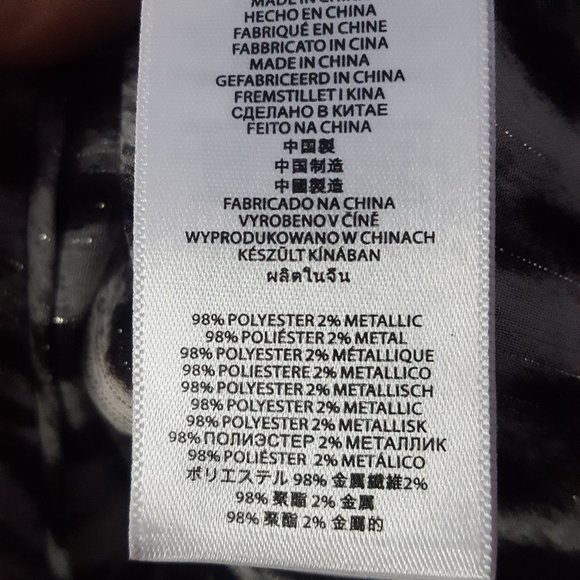 Michael by Michael Kors Snow Leopard Print Sz M - Picture 7 of 8